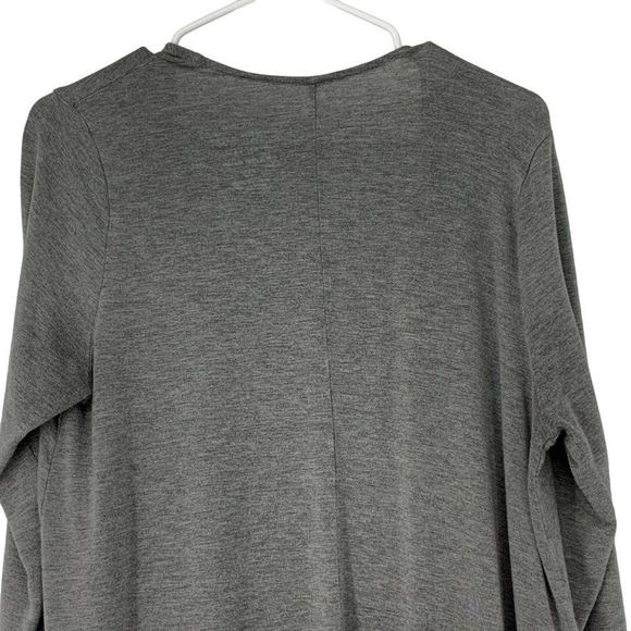 Womens Torrid Cardigan Open Front Gray Club Size 00 XS Swing 3267 - Picture 6 of 7